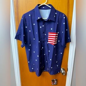 Born primitive button up